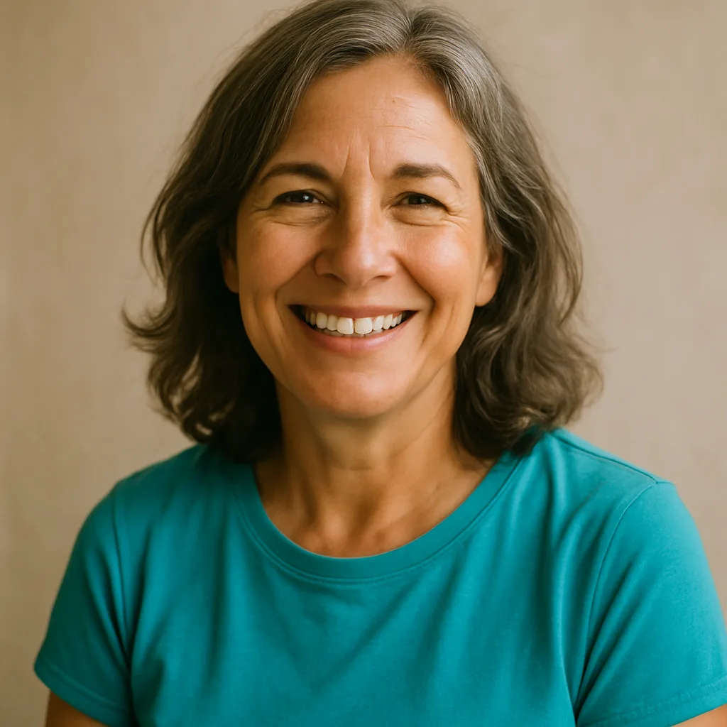 Smiling woman in her 50s — member of The Shropshire Dating Site
